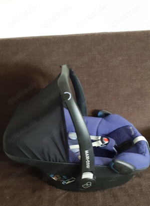 Babyschale MaxiCosi Pebble 0-13kg mit Sonnenschutz UNFALLFREI