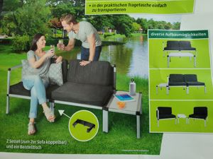 mobile Gartenlounge, Camping Lounge