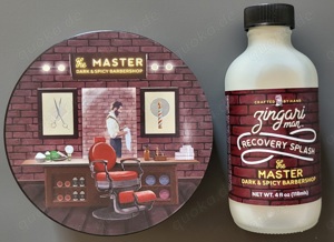 Rasierset Zingari The Master: Rasierseife und Aftershave   Recovery Splash