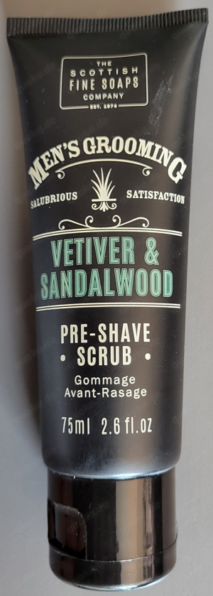 The Scottish Fine Soaps Company - Men's Grooming Pre-Shave Scrub