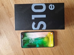 Samsung Galaxy s10e Prism Withe weiß ohne Zubehör 128GB 