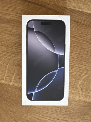 iPhone 16 Pro Max Black Titanum 256GB