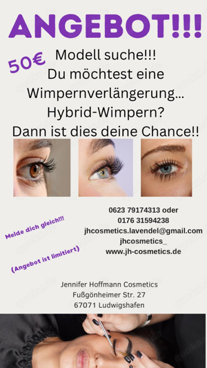 Modell gesucht   Wimpernverlängerung