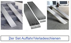 2er Set  Auffahr Verladeschienen 