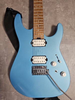 E-Gitarre zur verkaufen Charvel Pro-Mod DK24 HH 2PT CM Matte Blue Frost     KEIN VERSAND!!!!