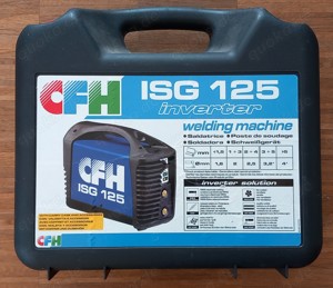 Elektrodenschweißgerät ISG 125 von CFH mit Universalelektroden