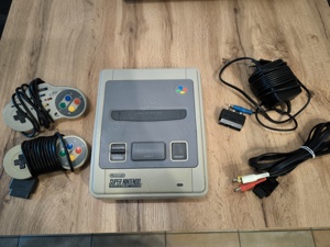 Nintendo SNES - TOP - Inkl. Original Kabel & 2 Controller