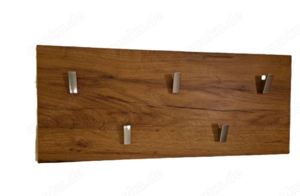 Garderobe NEU Wandgarderobe Wildeiche L600mm 5 Haken