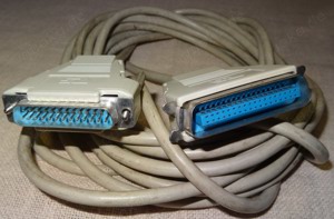D TS-Elektronik Druckerkabel parallel Centronic 36M auf Sub-D 25pol.M Länge 3M gebraucht, volle Funk Bild 3