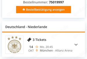 fussball tickets deutschland gegen niederlande