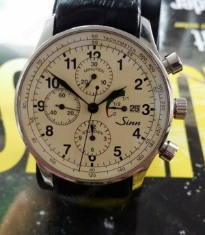 Sinn 956 Rallyechronograph 956 Rallye, im top Zustand wie neu, Full Set,