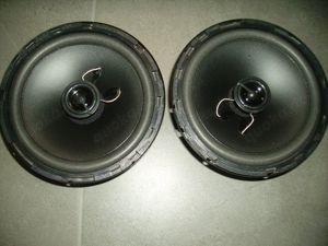 Vw Golf 4 +Variant ! Hintere 16,5cm Türlautsprecher 120w60w rms Coax mit Einbauset Golf 4 