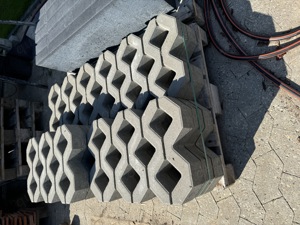 Rasengitter Beton grau 60 x 40 x 8 cm