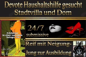 Suche Haushaltshilfe -Devote -Gespielin Bild 2