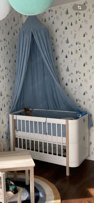 Oliver Furniture WOOD Mini Babybett + Umbauset Juniorbett