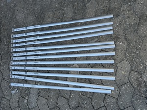 Übergangsprofil Alu silber 30 x 1000 mm (12 Stück) 