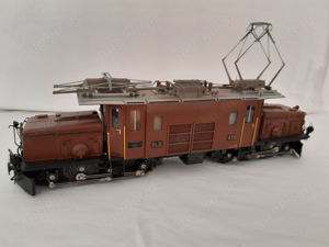 Modelleisenbahn Spur 0m, Ferro-Suisse, RhB Krokodil Ge 66 I Nr. 411