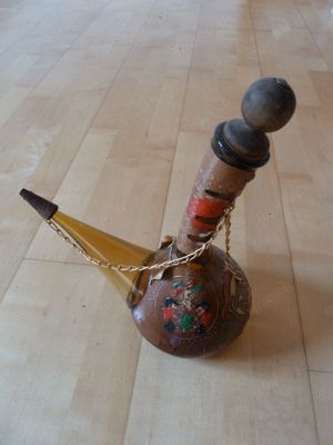 Trinkgefäß Dekanter (Porron) in Spanisch NEU war nur Deko Bild 2