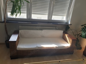 Rattan Couch 2er set 