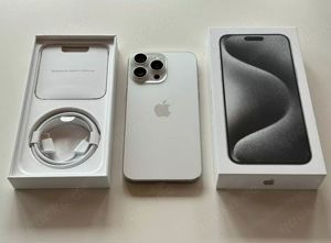 iPhone 15 Pro Max white wie neu 256 gb und Zubehör