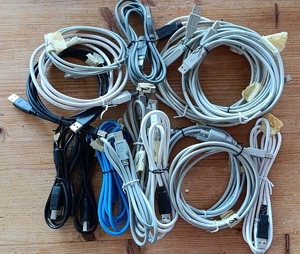 zu Verkaufen gebrauchte USB-Kabel "A" auf "B" USB 2.0