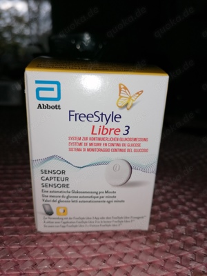 Freestyle Libre 3 Sensor MHD 30.06.2025 Glukose Messgerät ABBOTT Blutzucker Diabetes 