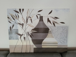 Wandbild Bild Vase