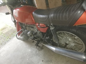 BMW R45 im Originalzustand