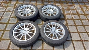 4 Felgen 3-Loch, SmarForTwo mit Reifen 175 55 R 15 - 155 60 R 15