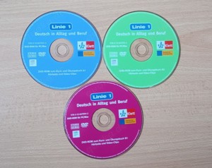 DVD - Roms zum Kurs- und Übungsbuch Linie 1 Deutsch in Alltag und Beruf A1,A2,B1