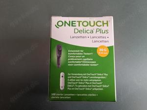 1x One Touch Delica Plus Lanzetten   Neu 