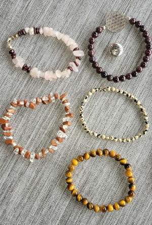 Sammlungsauflösung Edelsteine Armbänder Perlen *NEU* Bild 9