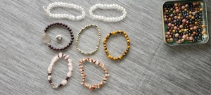 Sammlungsauflösung Edelsteine Armbänder Perlen *NEU* Bild 5