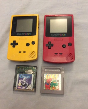 2x Gameboy color + 2 Spiele guter zustand