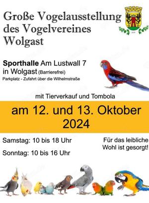 Vogelausstellung in Wolgast 