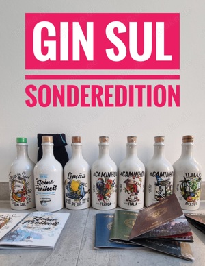 Gin Sul Sonderedition Limited Edition NEU Sammlung 7 Flaschen