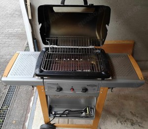 Gasgrill Campingaz Expert 2Advantage Schlauch-Rollbahre Wagen mit Abdeckhaube Grillbesteck Preis VHB