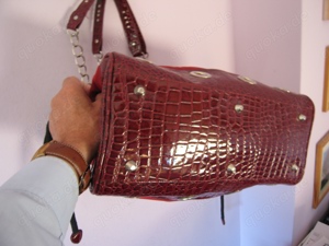 POO-7 Poodlebag, Tasche, Handtasche, Damentasche, Schultertasche, Shoulderbag, Handbag Bild 7