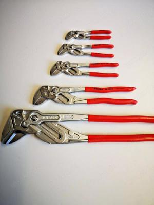 Knipex Zangenschlüssel Set 5 Teilig von Klein bis groß