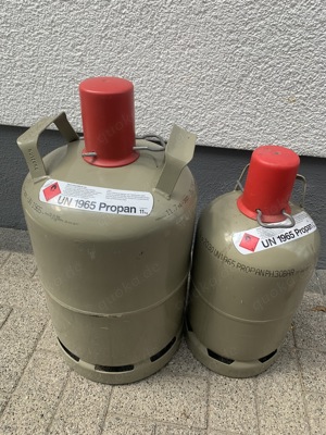 Propangasflasche Stahl 11kg und oder 5 kg gefüllt