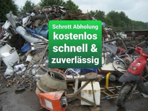 Kostenlose Schrottabholung,  Schrotthandel Altmetall,  Alteisen