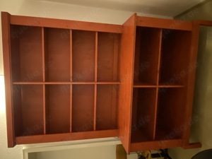 IKEA Schrank Buffetschrank MERAKER Massivholz Vollholz rot gebeizt