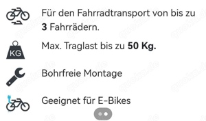 Paulchen Heckklappen Fahrradträger