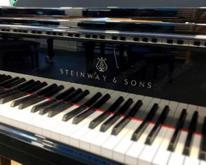 Steinway & Sons A-188 Flügel in schwarz poliert, Hamburg 1976 Bild 4