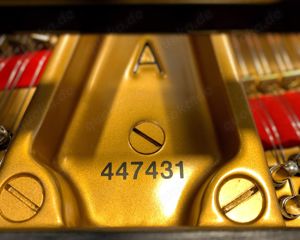 Steinway & Sons A-188 Flügel in schwarz poliert, Hamburg 1976 Bild 5