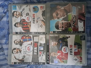 PS3 Fifa 8, 9, 10 und PES 2008