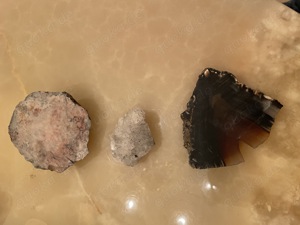 Verschiedene Mineralien und Halbedelsteine von Achat Bild 2