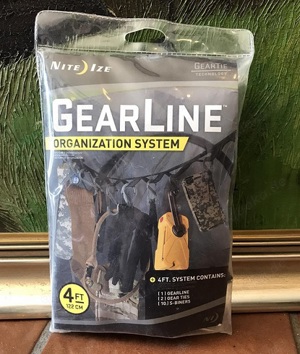 Gearline - Organisationssystem von Nite Ize mit 10 S-Karabiner. Länge: ca. 122 cm