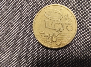 50  -Cent Münze RF