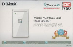 D-Link Repeater: Wireless AC750 Dual Band Range Extender